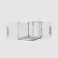 thumbnail image 3 of DIGGS Evolv Dog Crate, Safe, Durable Kennel with Removable Ceiling Panel and Modular, Ash, 29.1", 3 of 7