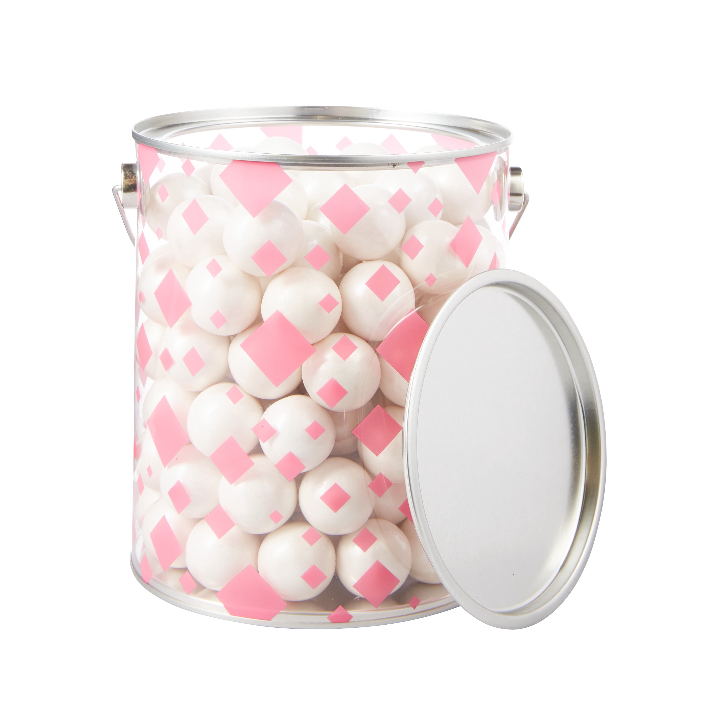Large Bright Pink Paint Can - 6 ct.