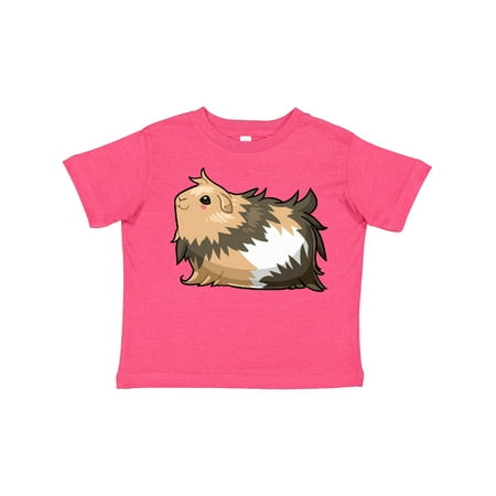 

Inktastic Cute Long Haired Guinea Pig Gift Toddler Boy or Toddler Girl T-Shirt