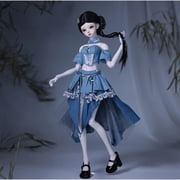 Faina E 1/4 Handmade BJD - Wuxia Lolita Disciple Full Set Y2K Martial Arts Sister Collectible Poseable Doll