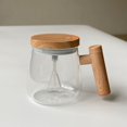thumbnail image 4 of Glass Stirring Coffee Cup - Automatic Brewing, Heat - Resistant Glass, USB Charging - Suitable for Multiple Drinks, Easy to Clean, 4 of 5