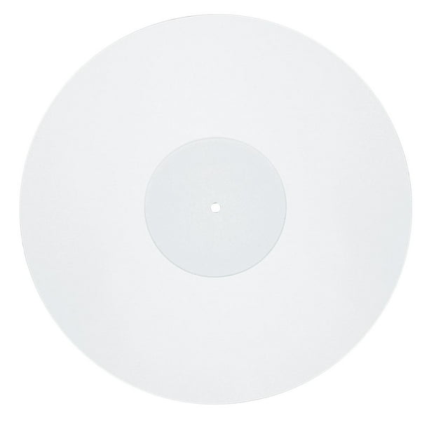 Turntable Mat, Turntable Platter Improves Sound Phonograph white