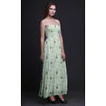 thumbnail image 6 of Bimba Blossom & Goldfinch Bird Bimba Printed Women Flowy Smocked Spaghetti Strap Dress-Large, 6 of 7