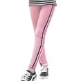 thumbnail image 1 of 1-14 a?os Ni?as Leggings Pantalones Skinny Stripe Running Pants ZefeiWu 8390605376108, 1 of 1