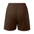 thumbnail image 3 of HAIJIE Swim Shorts Women Comfy Elastic Waist Shorts Women's Running Shorts for Sister Women Travel and Light Exercise, 3 of 4