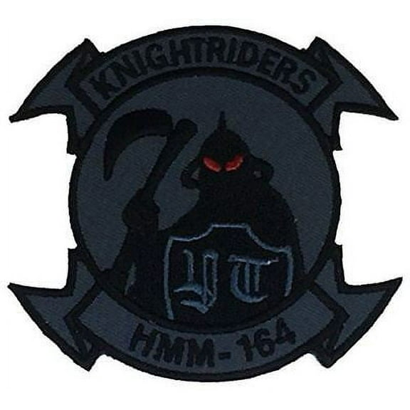 USMC MARINE MEDIUM TILTROTOR SQUADRON HMM-164 VMM-164 KNIGHT RIDERS PATCH