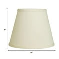 thumbnail image 2 of 10" Ivory Hardback Empire No Slub Lampshade, 2 of 6