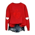 thumbnail image 3 of TaTaai Hoodies Shirts for Women Early Fall Long Sleeve Tops Vintage Graphic Outfits Tops Fashion Pullover Tees Gift, 3 of 5