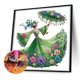 thumbnail image 2 of Pintura de diamante 5D DIY Taladro parcial con forma especial Kit de dama elegante 30x30 cm, 2 of 7