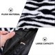 thumbnail image 4 of Zebra Stripe Plush Crossbody Pouch for Storage 1Pcs with Magnetic Button, 4 of 4