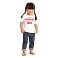 thumbnail image 4 of Think Im Awesome Should See My Uncle Toddler Boy Girl T Shirt Infant Toddler Brisco Brands 5T, 4 of 6