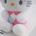 thumbnail image 4 of Venta al por mayor de llaveros de felpa de gato Sanrio KT de dibujos animados HelloKitty mochila de muñecos de peluche colgante de felpa para niños para regalo, 4 of 4