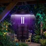 Costway Fly Trap with Light, Rechargeable Electric Bug Catcher & Killer with LED Lantern