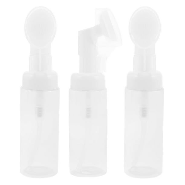 WHAMVOX 3Ud Envases Transparentes Recargables Para Shampoo Y Jabón Espuma Uso En Viaje