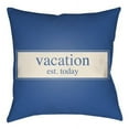 thumbnail image 2 of Artistic Weavers LTCH1420-2020 Litchfield Square Pillow, Light Blue & Ivory - 20 x 20 ft., 2 of 9