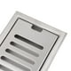 thumbnail image 2 of Desagüe de piso BuyWeek rectangular de 12 pulgadas Acero inoxidable, 2 of 12