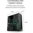 thumbnail image 3 of 2022 HP TG01 Pavilion Gaming Desktop AMD Ryzen 5 5600G(Beat i5-10400) 16GB DDR4 1TB PCIe SSD AMD Radeon RX5500 4GB GDDR6 HDMI 2xDisplayPort USB-C WiFi AC BT RJ-45 Windows 10 Home w/RE USB Drive, 3 of 5