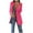 Hot Pink, variant on Lindreshi Womens Plus Size Blazers on Women Winter Long Sleeve Office Coat Cardigans Suit Long Jacket