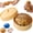 Gold, variant on Glitter Dumpling Squishy, Dumpling Squishies Mystery Box, Viral Bao Bun Squeeze Toys, Colorful Sensory Fidget Toys for Stress Relief, Stretchy Desk Toys, Party Favor Gift for Teens & Adults (White)
