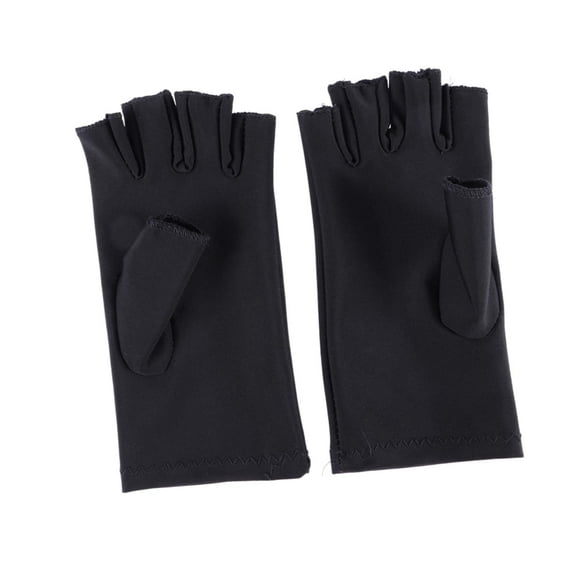 5 Pair fingerless gloves sun protection gloves for women manicure gloves half-finger gloves UV shield glove anti UV glove nail art glove thin section Miss apparel