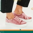 thumbnail image 4 of 2 Pairs Flat Velvet Shoelaces: 1CM Wide Single Side Velvet Laces for Women - 47 inch / 120CM, 4 of 6