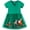 Green horse, variant on WIBACKER 2-7T Kids Baby Girl V Neck Short Sleeve Dress Cotton Casual Applique Tunic Tulle Dresses - Horse