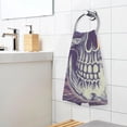 thumbnail image 3 of Coolnut Skull Wearing Sunglasses Bath Towels Set 16×28 inches, Cotton Face Towel Water Absorbent Lightweight Quickdry Hand Towels for Bathroom Ktichen Travel Gym, 3 of 6