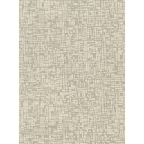 Warner Upton Cream Faux Linen Unpasted Fabric Backed Vinyl Wallpaper, 27-in by 27-ft, 60.8 sq. ft.