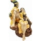thumbnail image 2 of MORÍN Imágenes | Figura decorativa | Azteca con mujer durmiendo sobre piedra 22 |cm | Resina pintada a mano, 2 of 4
