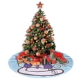 thumbnail image 4 of XMXY Halloween Christmas Tree Skirt, Wizard Cat Holiday Party Indoor Decorations Ornaments, 36" Inch, 4 of 5