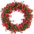 thumbnail image 3 of Artificial Flowers Garland Ivy, 4 Pack 5.9 FT Decorations UV Resistant Fake Daisy Vine Silk Hanging Flower for Home Garden Wedding Spring Decor Photo Booth Backdrop(Orange), 3 of 5