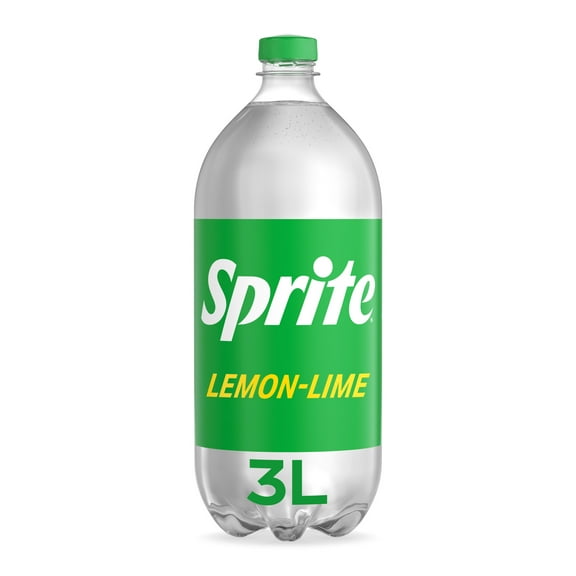 Sprite Lemon Lime Soda Pop, 3 Liter Bottle