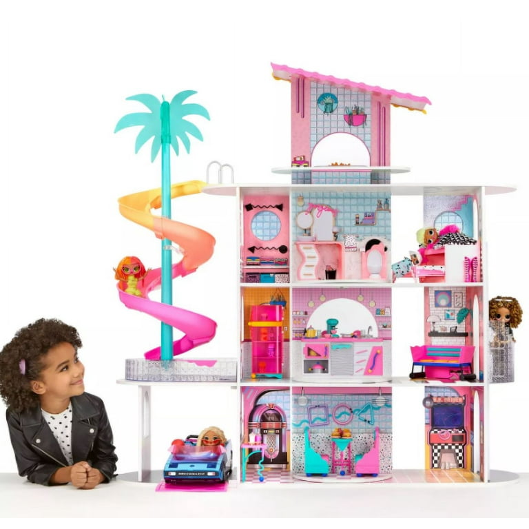 L.O.L. Surprise 576747EUC OMG House of Surprises Doll Playset