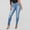 Dark Blue, variant on JNGSA Jeans for Women Trendy,Women's High Waist Skinny Jean Pants Stretch Button Zipper Ripped Jeans High Waisted Destroyed Denim Pants with Pocket Clearance