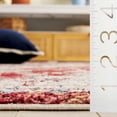 thumbnail image 4 of SAFAVIEH Luna Gisselle Medallion Runner Rug, Beige/Rust Blue, 2'2" x 9', 4 of 7
