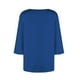 thumbnail image 5 of Camisetas para mujer,Camiseta de manga larga con cuello en V y estampado para mujer, informal, con botones, de poliéster, corte regular para uso diario, sopatenor, 5 of 9