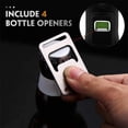 thumbnail image 4 of LOWLHOME Beer Bottle Insulators Sleeves, Zip-up Neoprene Insulated Bottle Jacket with Bottle Opener, Built-in 12oz Standard Beer Bottles Covers, 4 of 5