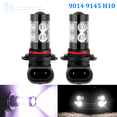 thumbnail image 2 of 2X IVBDQV 6000K White LED Fog Lights Bulbs for Ford Expedition 2019-2020, 2 of 10