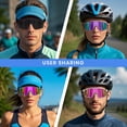 thumbnail image 2 of Gafas Deportivas SPOSUNE UV400 Polarizadas TR90 para Unisex, 2 of 7
