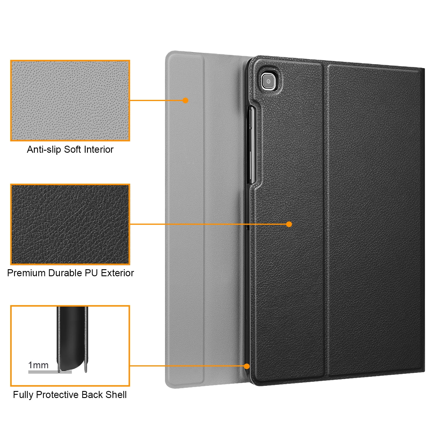 Fintie Wireless Bluetooth Keyboard Case for Samsung Galaxy Tab S5e 10.5 2019 Model SM-T720/T725 Slim Cover