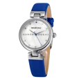 thumbnail image 3 of Diamond Ring Leather Belt Quartz Watch Simple Watch Waterproof Wrist Watch, 3 of 5
