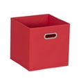 thumbnail image 4 of Household Essentials 6 ct Open Fabric Cube Storage Bins, Regal Red, 4 of 5