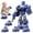 Blue,Black, variant on Gelomee Transforming Toys for 4-7 Year Old Boys, Magnetic Robots Toys for Kids, Easy to Assembly, Ideals Birthday Gift Aged 3-8 Years Old