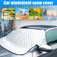 thumbnail image 2 of CAROOTU Universal Premium Windshield Snow Cover Sunshade Car Protection for Ice Snow Sun, 2 of 7
