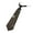 khaki, variant on Stylish Bear Tie Adjustable Womens Necktie School Uniforms Students Necktie for Leisures or Work