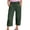 Camouflage, variant on KAUOD Kids Girls Cotton Linen Cropped Pants with Pockets Solid Baggy Wide Leg Straight Summer Casual Pants Sport Trousers