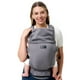 thumbnail image 1 of Momcozy Portabebé Cangurera Bebé Recién Nacido, Portabebés Ergonómico, Cómodo Y Ligero Para 3,5-10,5 kg, Soporte Para El Cuello Ajustable Con Parasol, Malla Transpirable, Gris Oscuro Modelo CR02, 1 of 10