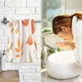 thumbnail image 7 of Yayeee 100% Cotton Hand Towels for Bathroom 16" x 28" Soft Absorbent Kitchen Towel, Beige Autumn Leaves, 7 of 7