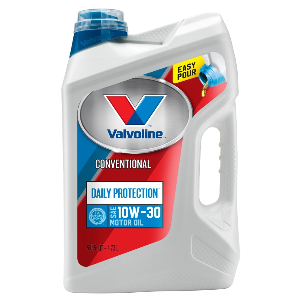 Valvoline Daily Protection SAE 10W30 Conventional Motor Oil, EasyPour