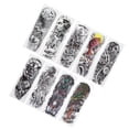 thumbnail image 1 of Full Arm Body Art Stickers,  Sticker Long Lasting 6.7 X 18.9in 9 Sheets  For Different  Style For Covering Up Scars For Makeup To The Arm, 1 of 8